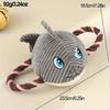 Pet Toys Grind Teeth and Bite-resistant Plush Toys Are Shipped, Cats and Dogs Can Play with Sounding Cotton Rope Series