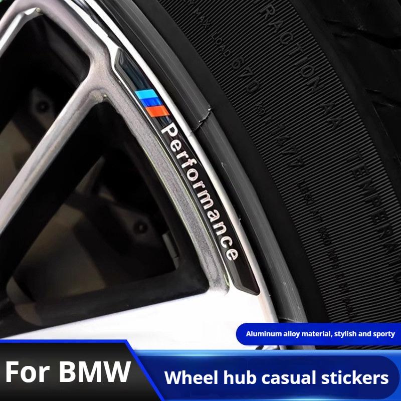 AAAQE1 2026 New 4PCS Car Sticker Brak Caliper Vinyl Decal for BMW M Power X1 X3 X4 X5 X6 E30 E38 E39 E46 E60 E61 E90E70 E83 X5 F45 G60