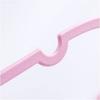 Basic Plastic Clothes Hangers, Heart-Shaped, Ribbon-Style, Storage Hangers, Non-Slip, Durable, Closet Hangers, Shape-Retaining, Wet/Dry Use, Pack of 1