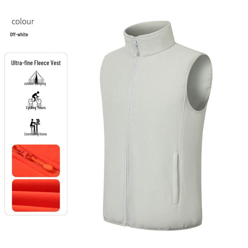 DJI Custom Logo Polar Fleece Vest - Winter Corporate Team Workwear Vest