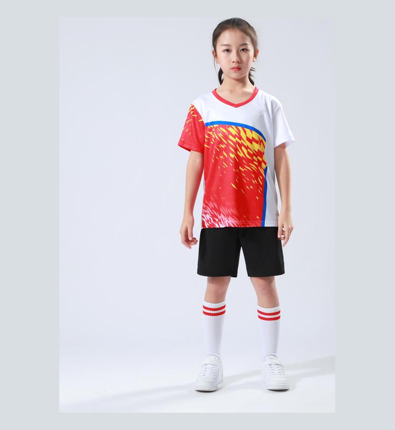 Children's Four-Piece Sports Uniform Set: Badminton, Table Tennis, and Volleyball Training Gear