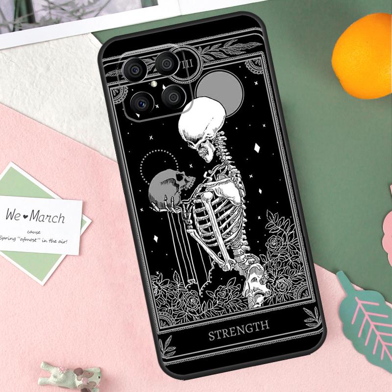 

Witches Moon Tarot Case For Huawei P20 P30 P40 Lite P50 Pro Nova 5T P Smart 2021 Funda For Honor 50 70 X8 X9 Huawei P30 Pro
