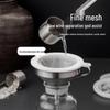 Ultra-Fine Mesh Household Filter for Oil, Chinese Medicine, Baijiu, Juice, and More
