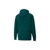 Puma Solid Color Logo Patch Sports Hoodie Men Tops Green 537750-24