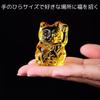 Beckoning Cat Crystal Glass Feng Shui Good Luck Cat Brings Good Increases Financial Promotes Business Decorative Small Item Charm, Item, Figurine,