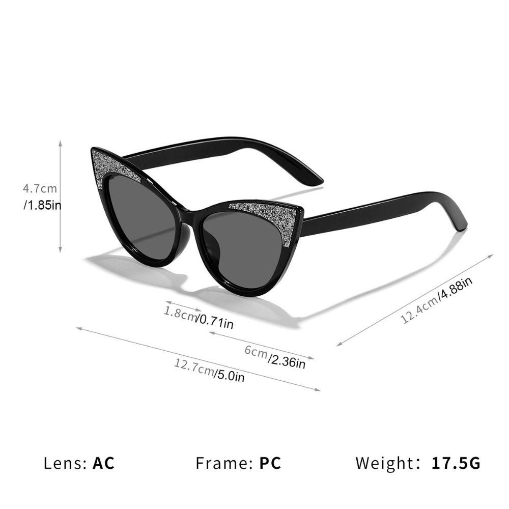 Shades Eyewear Cat Eye Sunglasses Sunglasses Sun Protection Blocking Sunglasses Anti Radiation Glass Photography Props