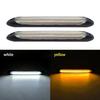 Waterproof LED Daytime Running Lights (DRL) – Universal 12V Auto Headlight with Sequential Turn Signal & Yellow Flow