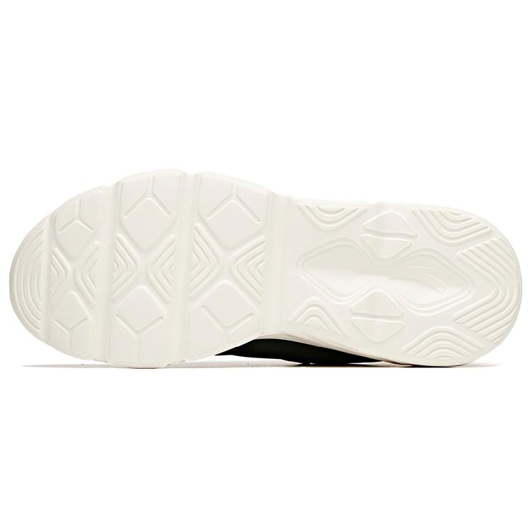 Anta Running Collection Casual Textile, Synthetic Leather Abrasion Resistant Low Top Running Shoes Women's Black 122015571-1