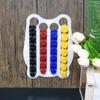 Black Acrylic Coffee Pods Rack Coffee Pods Stand Coffee Pods Shelf Acrylic Coffee Pods Holder Suitable for Coffee Pods
