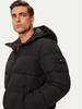 Winter Jacket Tommy Hilfiger Down Hooded Puffer Jacket Black