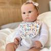 60 CM Reborn Baby Fat Big Doll with 3D Paint Skin Vascular Vein Soft Silicone Toy For Girl Art Bebe Toddler Kid Birthday Gift