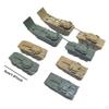 8x Tank Model Building Kit Puzzles 1/144 Collections Educational Toys Miniature Armored Vehicles DIY