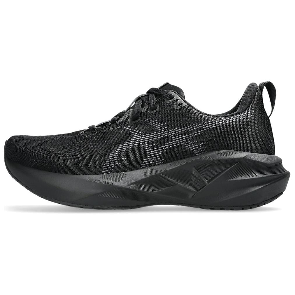 ASICS Novablast 5 Melns Pārvadātāja Pelēks