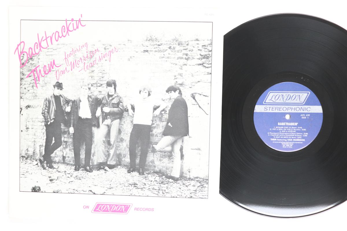 Виниловая пластинка THEM Backtrackin PS639 LONDON 1974 US Rock Б/у