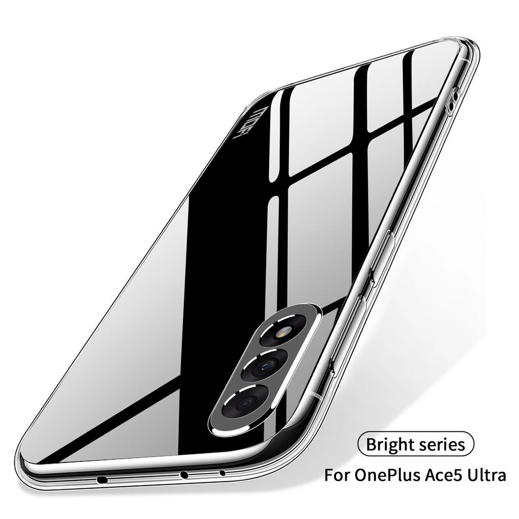 For OnePlus Ace 5 Ultra 5G Clear Phone Case MOFI Ultra-Thin TPU Phone Back Cover