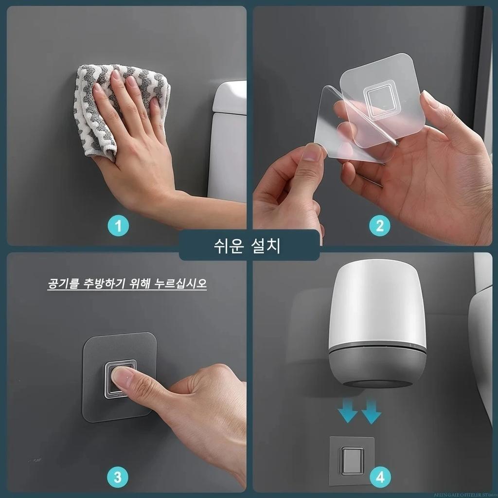 1PC Simple Wall-Mounted Storage type Household Long Handle Soft Bristle Brush Silicone Head Toilet Brush Bathroom Cleaning set