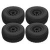 4pcs RC Car Wheel Tire Rubber 110MM Universal 10 Spoke Wheel Tire For Slash 4x4 2WD for Arrma for Redcat for HPI 1 10