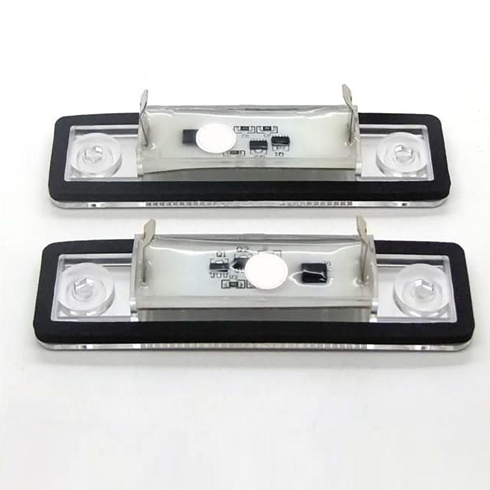 1 Pair Rear LED License Plate Light For OPEL Astra F G Omega A B Caravan 1224143
