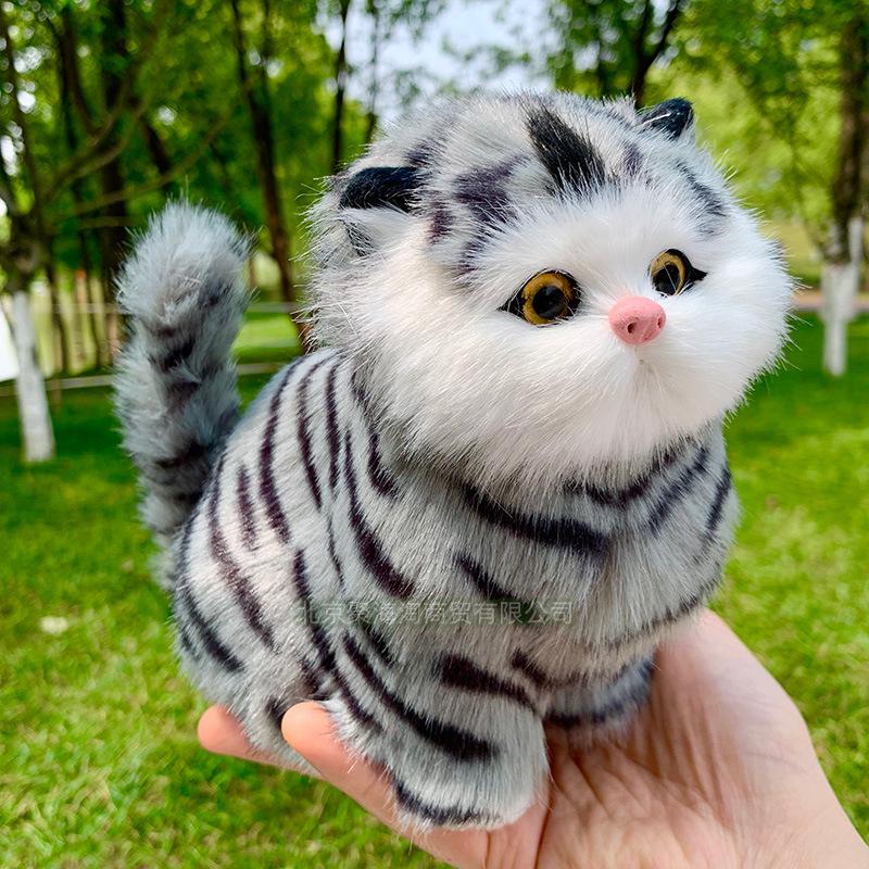 

Мяукающий Плюшевый Котенок - Милая Подарочная Игрушка для Девочек и Детей