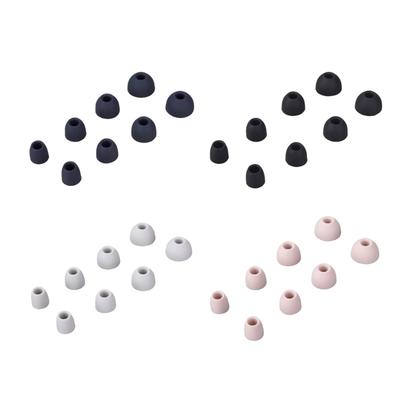4 Paia di Gommini Auricolari per Auricolari Universali E8 Gommini Auricolari Cuscinetti Auricolari Ricambio Punta Auricolare