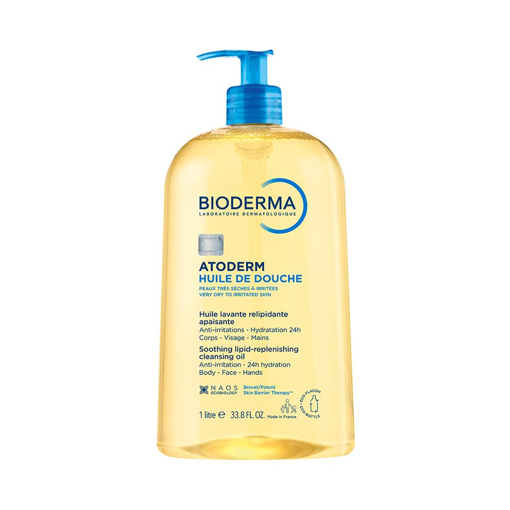 [Bioderma] Atoderm Huile de Douche 1000ml (Oil Cleanser/Large Volume)