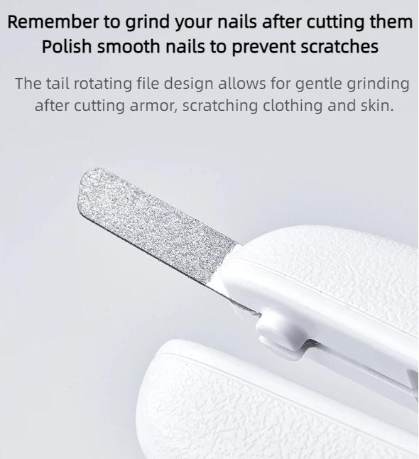 Haustier Hund Katze Nagelknipser Schere Haustier Nagel Zehenkralle Knipser Schere PETKIT Mit LED-Licht Nageltrimmer