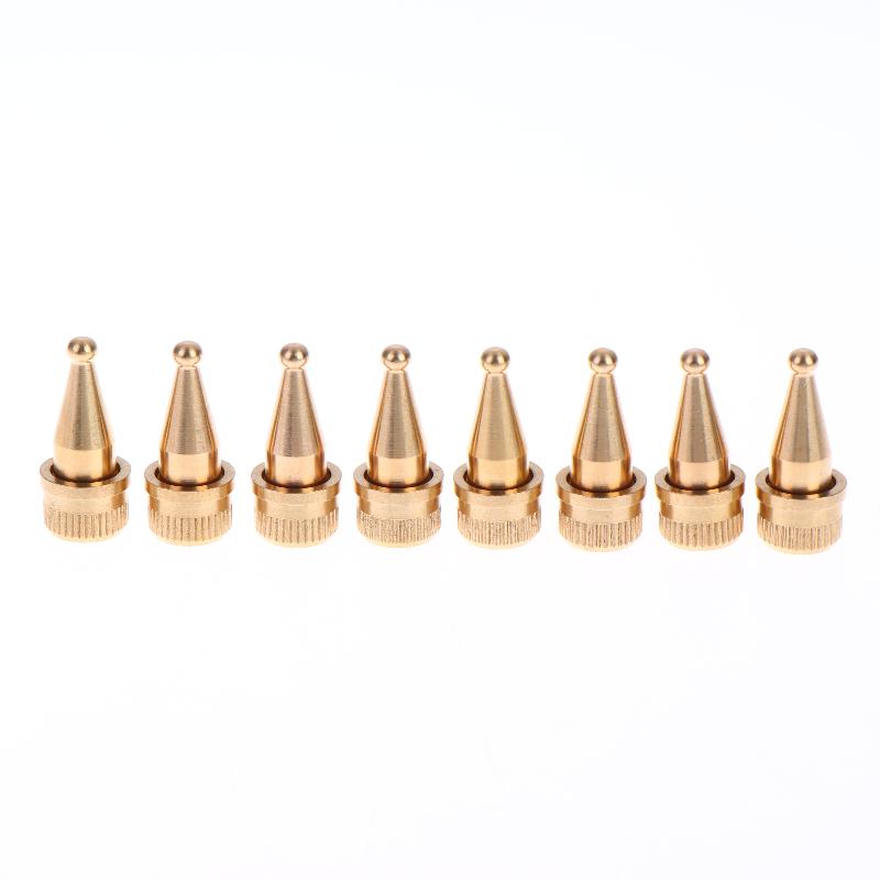 4/8Pcs Speaker Spikes For Hi-Fi Feet Speaker Stands Accessories Copper M8 Thread 28Mm 35Mm