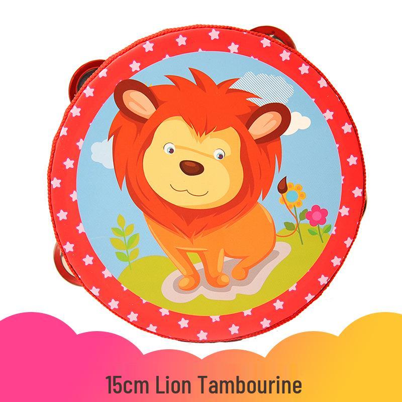 Wooden Tambourine for Early Childhood Music and Dance