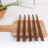 KOBACH Wenge Wood Anti-Scald Chopsticks - 10 Pairs Set