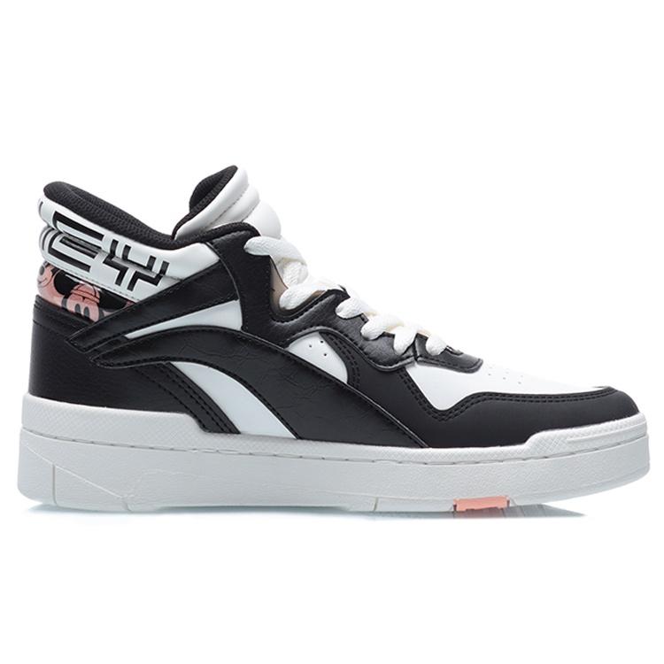 (WMNS) Li-Ning Superwave Mid X Disney 'Black White' Women's AGCQ238-2