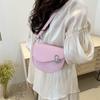 Trendy Fashionable Saddle Bag For Women Versatile Casual Crossbody Handbag Essential