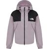 Outdoor Work Loose Fit Hooded Zip-Up Long Sleeve Jacket Women Jackets Light-Purple NJ3BR33B