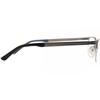 Semi Rimless Rectangle Light Gunmetal Smartbuy Collection Jan Asian Fit 646e Fashion Unisex Eyeglasses