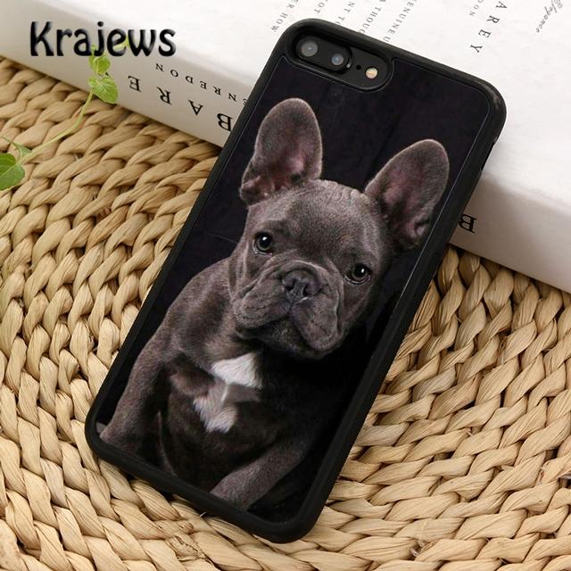 French Bulldog Silicone Soft Phone Case Cover For iPhone 17 Air 16 15 14 plus 12 13 pro max Fundas
