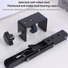 1 Pair Punching-Free Desktop Extending Boards Holder Foldable Keyboards Extension Bracket Office Computer Working Tablet Laptop