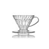 HARIO V60 Transparent Dripper 01 Clear, 1-2 Cups, Hand Drip Coffee, Made In Japan, VDR-01-T
