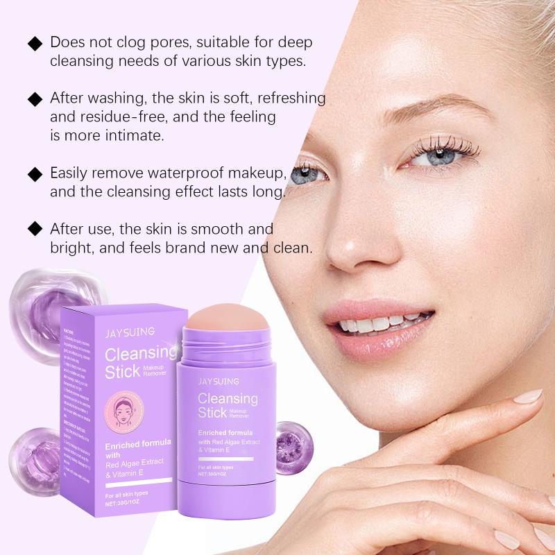 Vitamin E Makeup Remover Stick Deeply Remove Pores Quickly Dissolve Cosmetics Maintain Skin Health Refreshing Cleansing Cream