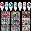 Pointed Bottom Drill Heterosexual Mixed Diamond Nail Art Jewelry Mixed Style Mixed Round Glass Diamond Rhinestone Nail Decoration