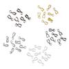 10 pezzi/Lotto Ciondoli Charms Chiusure Gancio Clip Connettore Anello Fibbia Semi di Melone Rame Charms Anellini Materiali Per La Creazione di Gioielli