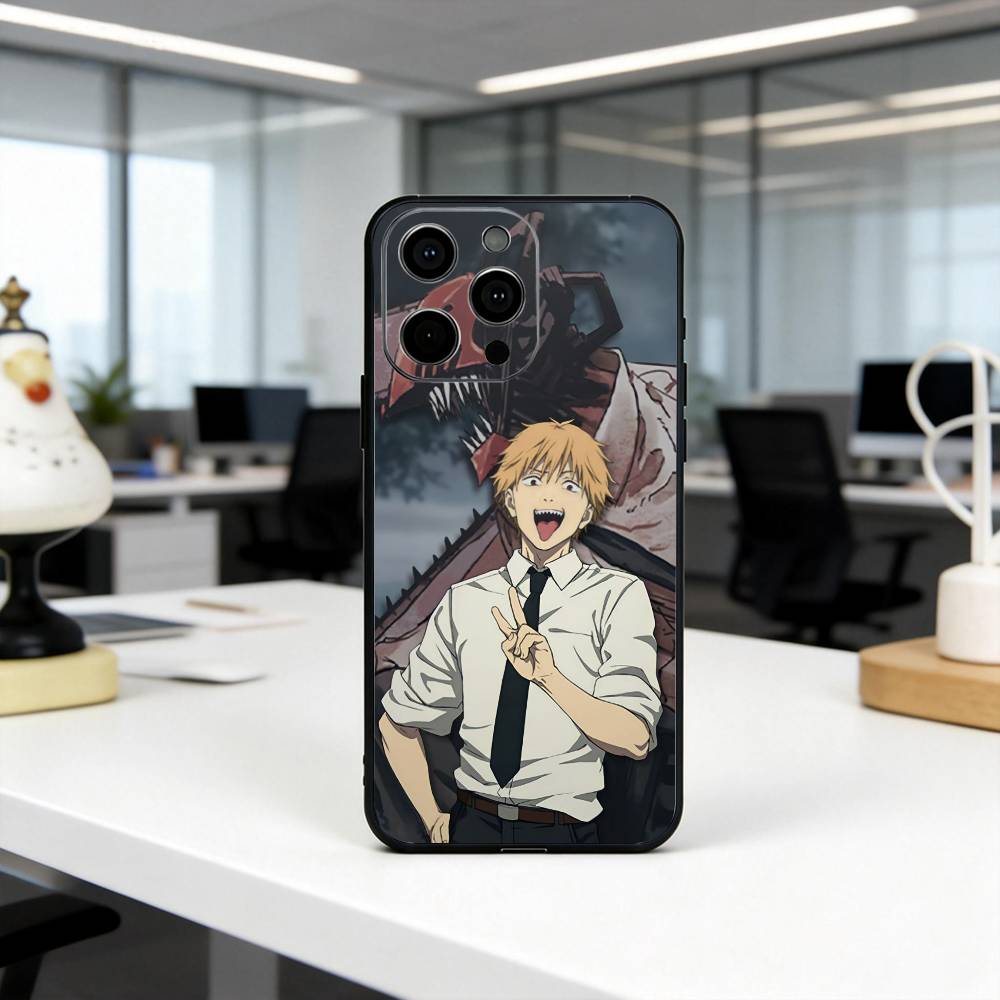 

C-Chain-saw Man D-Denji-CMD Phone Case Silicone Soft For IPhone 17 16 15 14 13 12 11 X XR Plus Pro Max Plus iPhone13PROMAX