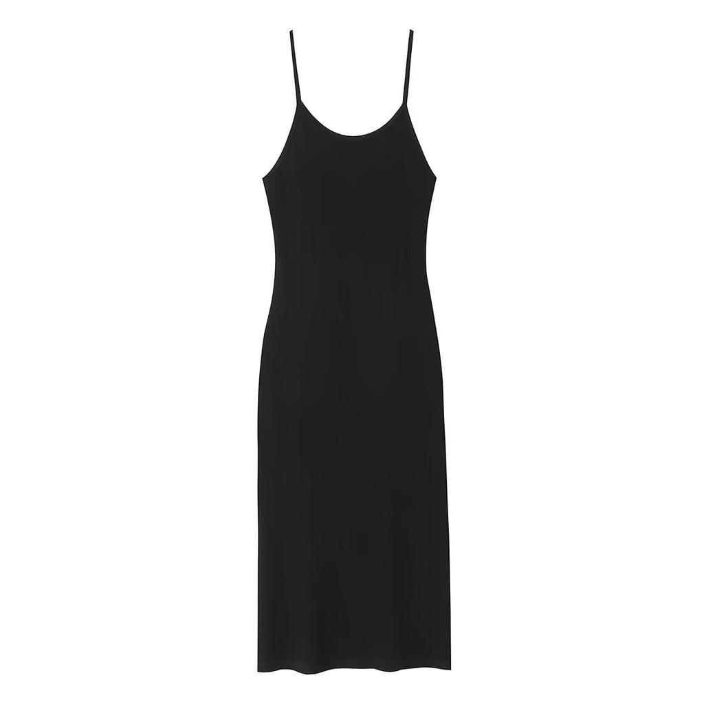 Women's clothing popular summer new European and American sexy tight suspender knitted slim dress