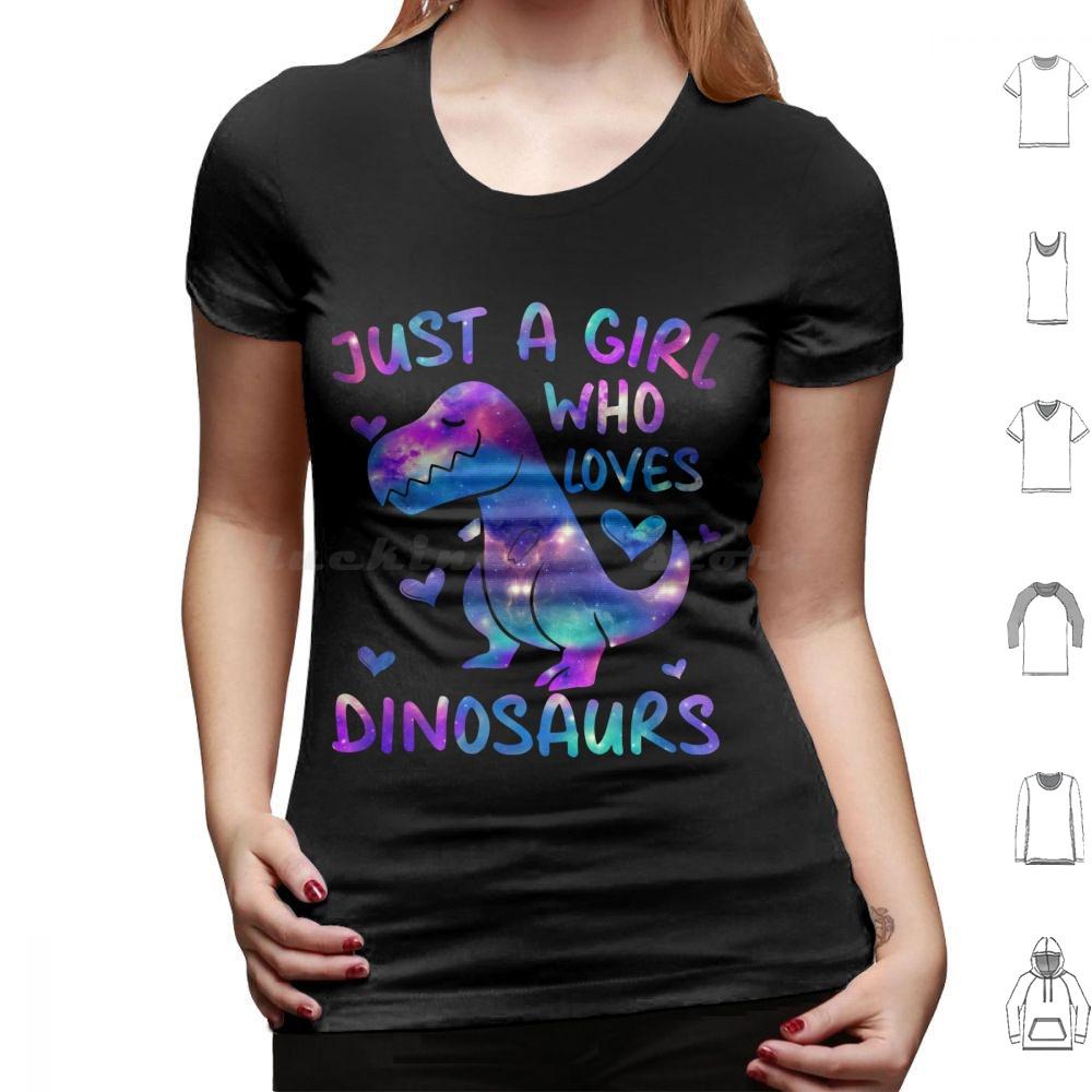Just A Girl Who Loves DinosaursDinosaur Theme Teen Girls T Shirt 6xl Cotton Cool Tee Loves Dinosaurs S Gifs Beauiful Dinosaur