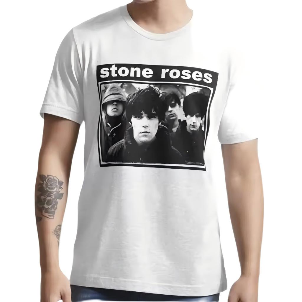 The Stone Roses Band Photo T-Shirt