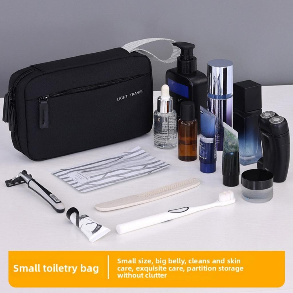 Špičkový dojem, Velkokapacitní cestovní, Pánská kosmetická taška, Tři v jednom, Rozdělené úložné prostory, Kosmetická taška, Taška na fitness a plavání