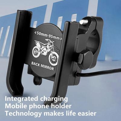 Supporto per Cellulare da Moto Supporto per Telefono da Bicicletta Supporto Leggero per Cellulare Morsetto Robusto per Supporto Telefono Supporti per Cellulare