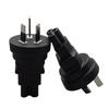 US 3 Prong Power Cord Power Plugs,3 Pin Male to IEC320 C5 Female Laptop Power Conversion Plugs