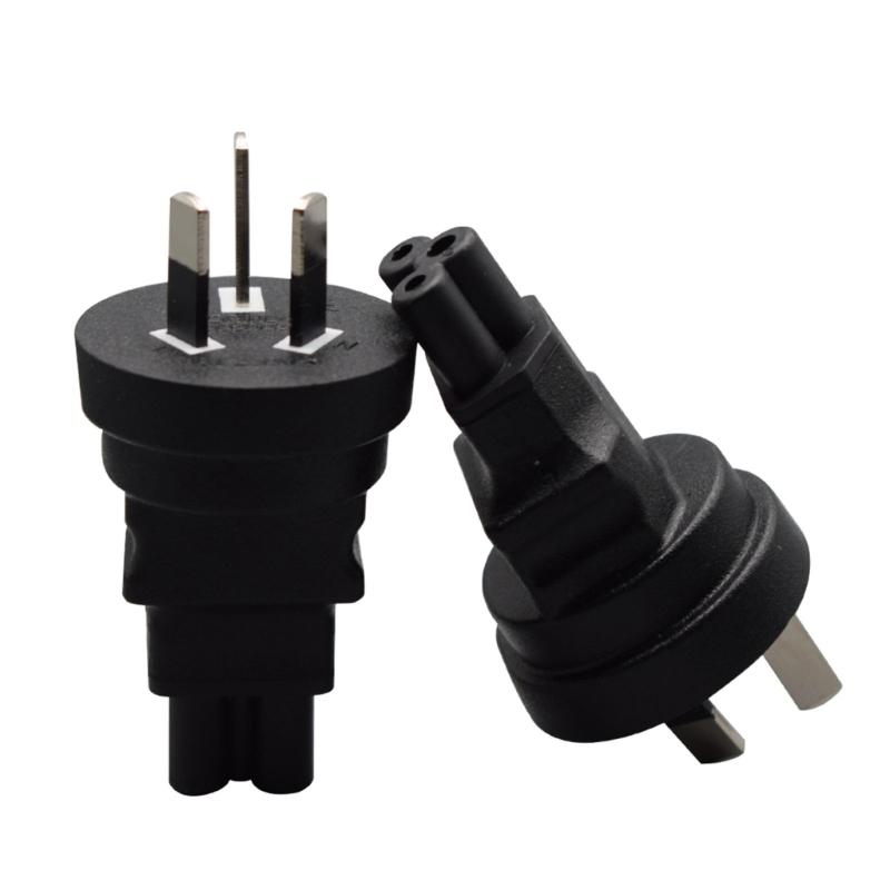 US 3 Prong Power Cord Power Plugs,3 Pin Male to IEC320 C5 Female Laptop Power Conversion Plugs