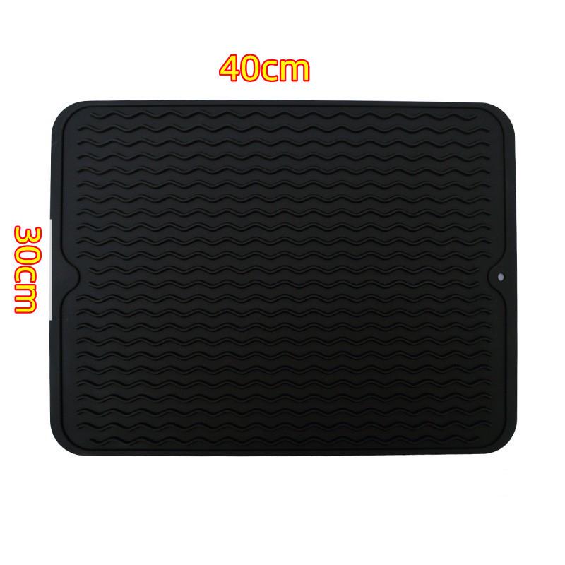 Nordic Silicone Foldable Drain Mat & Placemat - Eco-friendly, Heat Insulation, Anti-scalding, Easy Storage