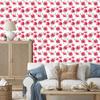 Painted Poppies with Leaves Wallpaper for Living Room and Bedroom 50x1000