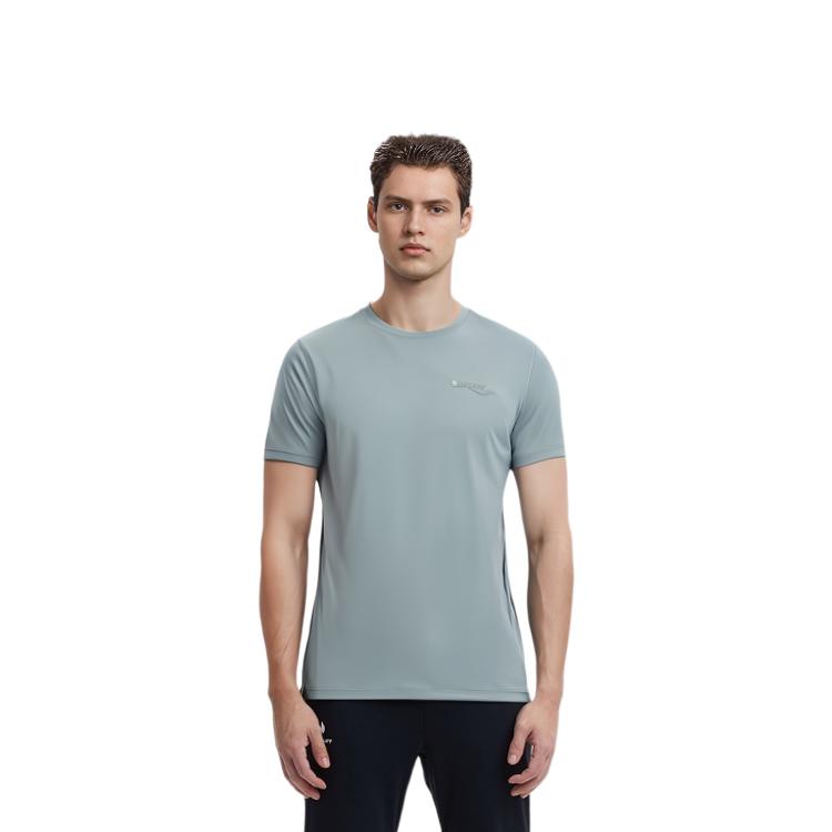 SAUCONY T Shirt Men's Matte Gray SC2249120A-GR49